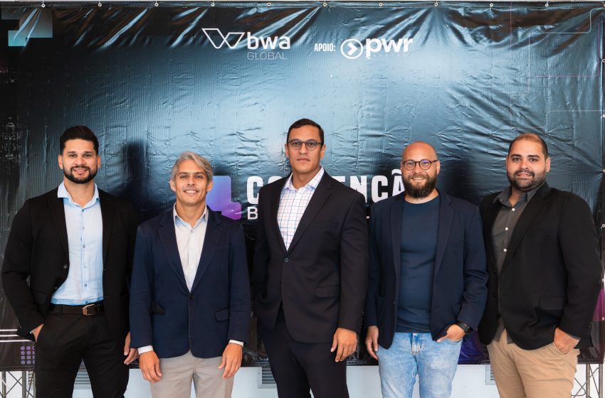 Sócios BWA Global – José Carlos Araújo, Renato Carneiro, André Adolfo, Pedro Barros, Luís Dias – Foto: Divulgação