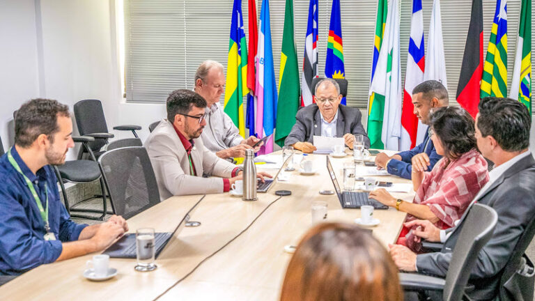 Diretoria Colegiada da Sudene, em reunião nesta quinta (08). Foto: Elvis Aleluia (Ascom/Sudene)