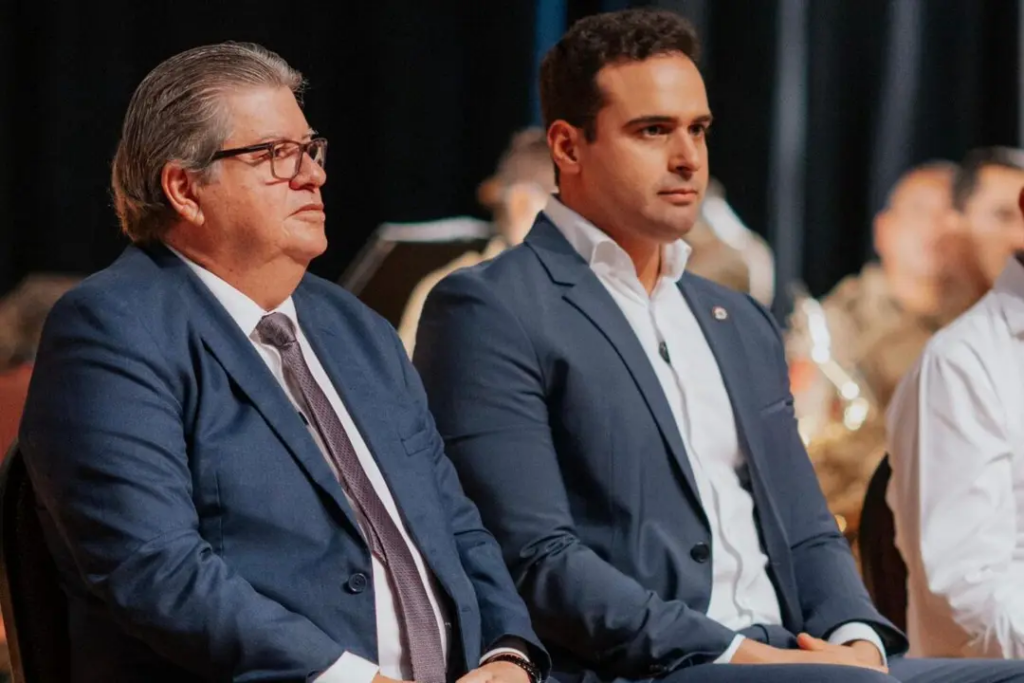 João Azevêdo e Lucas Ribeiro – Foto: Divulgação/Assessoria