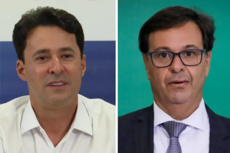 O ex-prefeito de Jaboatão Anderson Ferreira, e o ex-ministro do turismo, Gilson Machado. – Reprodução Blogdellas