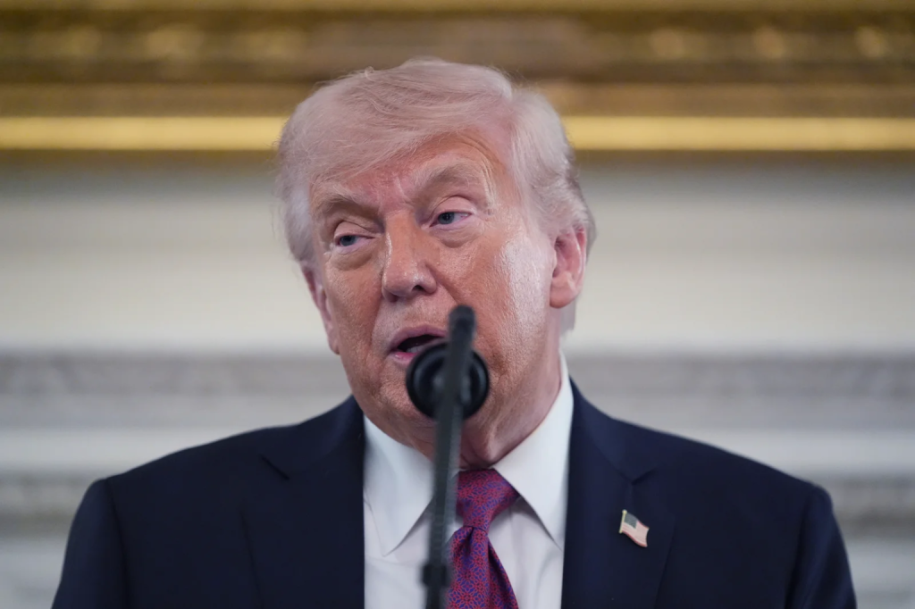 Presidente dos Estados Unidos, Donald Trump, estendeu o cessar-fogo com o Irã – ALEX BRANDON/ASSOCIATED PRESS/ESTADÃO CONTEÚDO