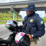 Fiscalização da PRF durante a Operação Semana Santa nas rodovias federais de Pernambuco terminou sem registro de mortes neste ano – Divulgação